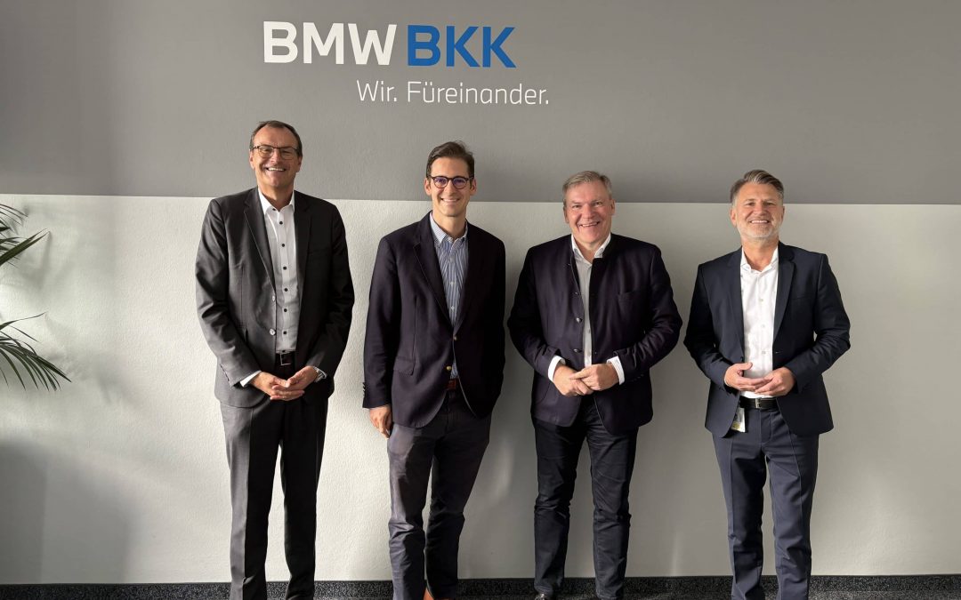 Besuch bei der BMW BKK: Effizienz und Prävention im Fokus