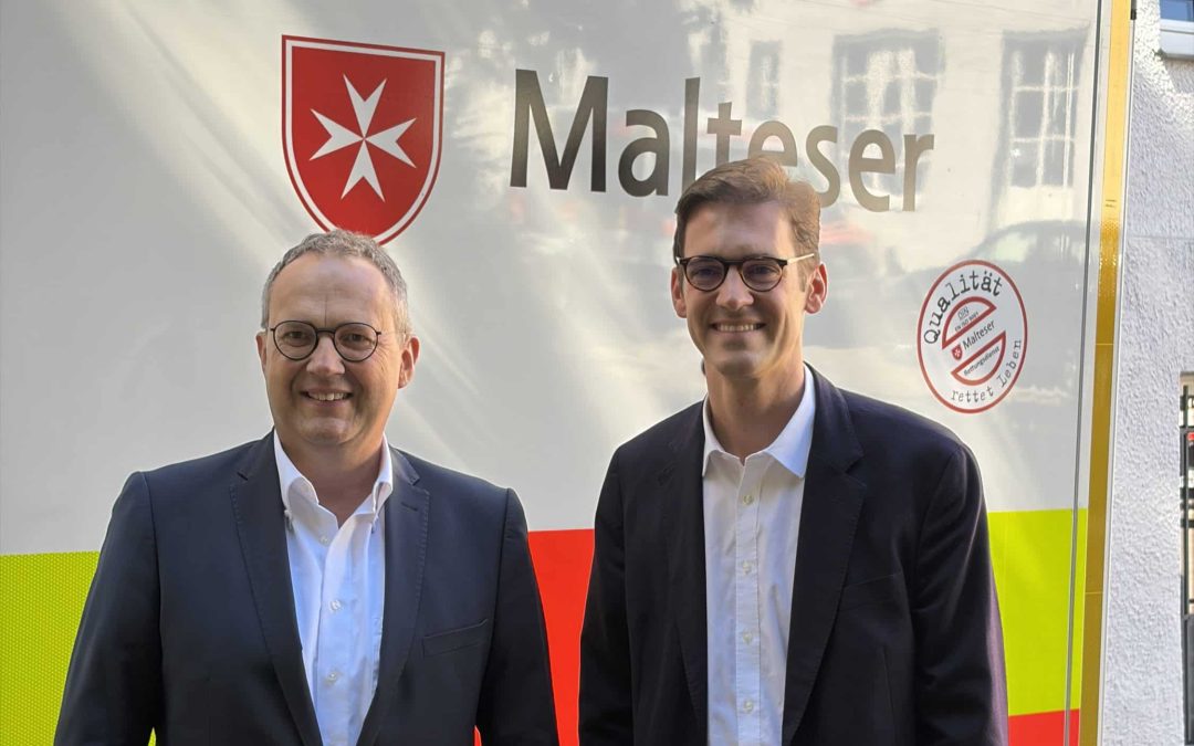 Zu Besuch bei den Maltesern: Ehrenamt und professionelle Hilfe Hand in Hand